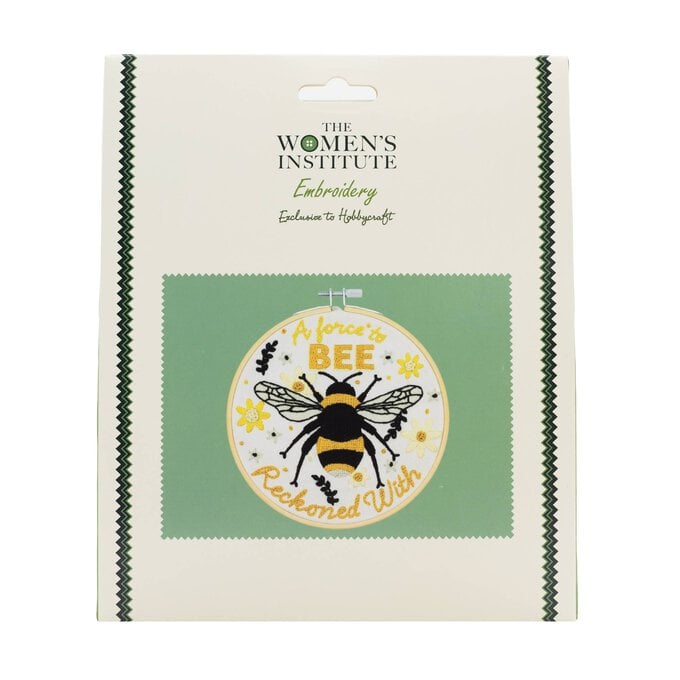 Women’s Institute Bee Embroidery Kit image number 1