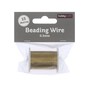 Gold Beading Wire 15m image number 1