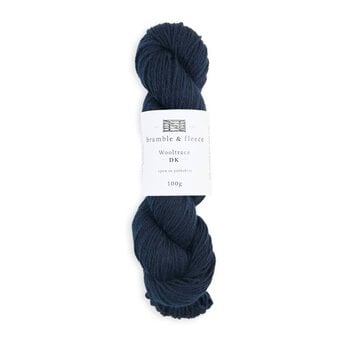 Bramble & Fleece Perfect Navy Wooltrace DK 100g