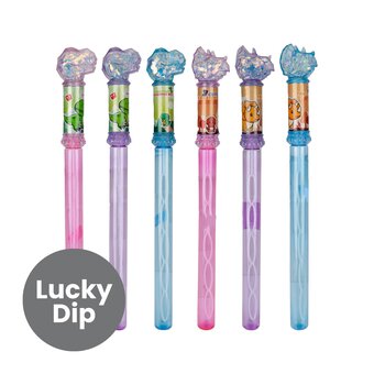 Assorted Jumbo Dino Bubble Wand