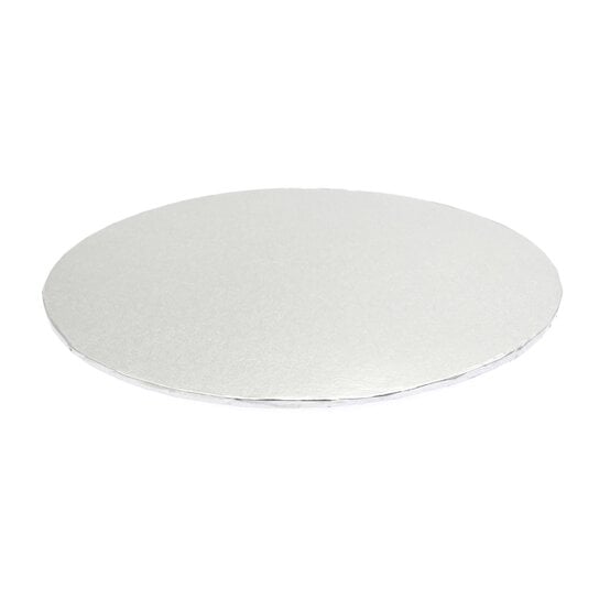 Silver Round Double Thick Card Cake Board 10 Inches image number 2
