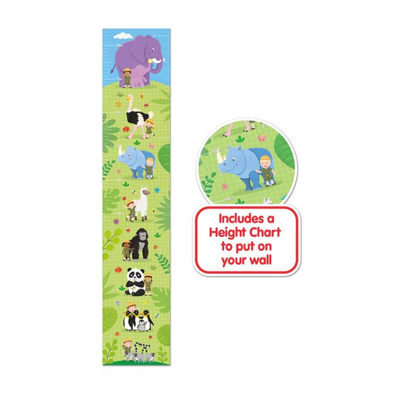 Galt Who’s Taller Giant Floor Puzzle image number 3