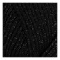 Knitcraft Black Shine Bright Chunky Yarn 100g image number 2