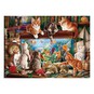 Eurographics Cats by the Aquarium Jigsaw Puzzle 1000 Pieces image number 2