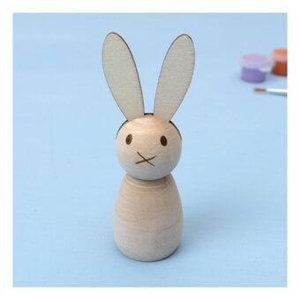 Wooden Bunny 9cm