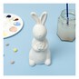 Ceramic Bunny with Flower 16cm image number 3