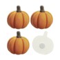 Clay Pumpkin Embellishments 4 Pack  image number 3