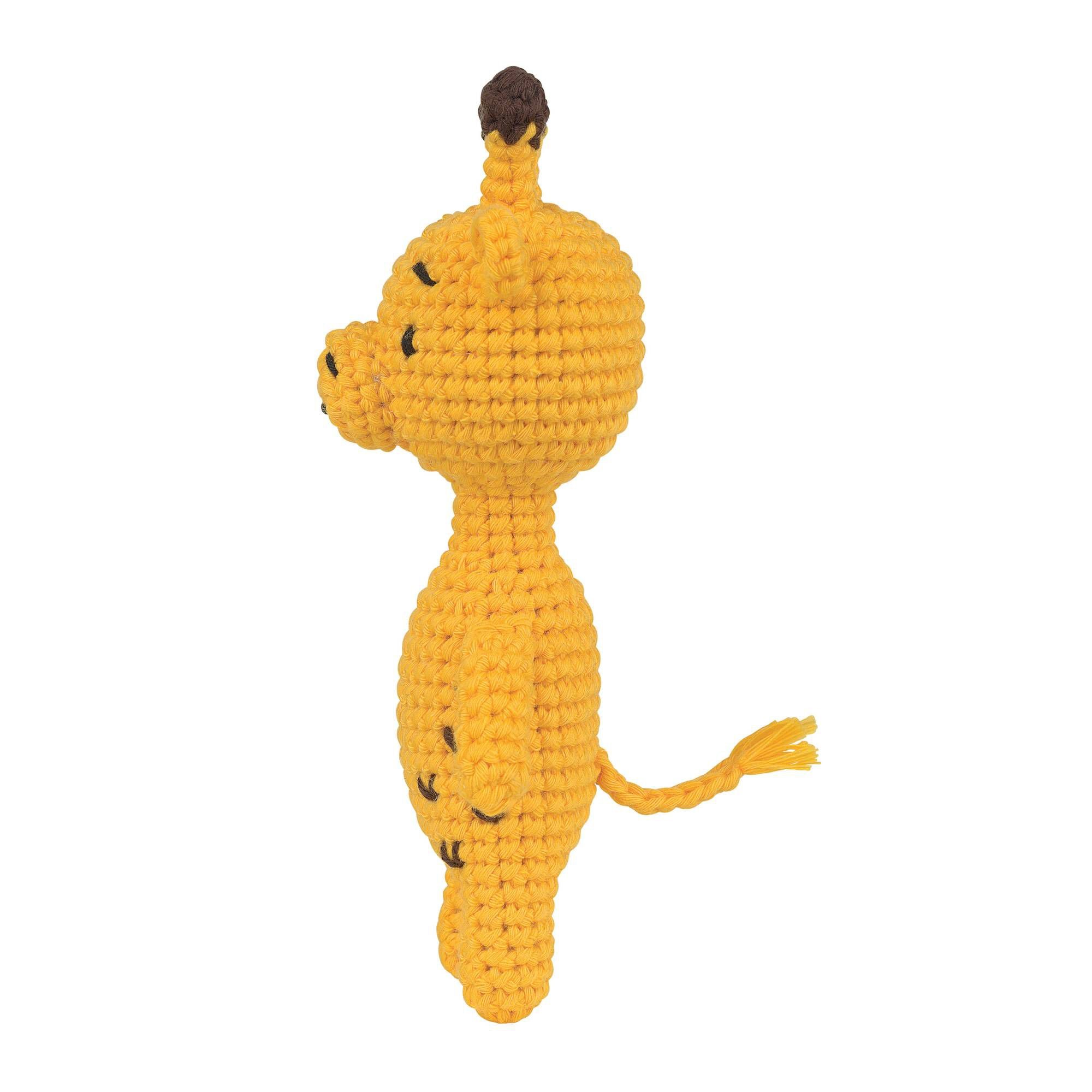 Gary the Giraffe Mini Crochet Amigurumi Kit Hobbycraft