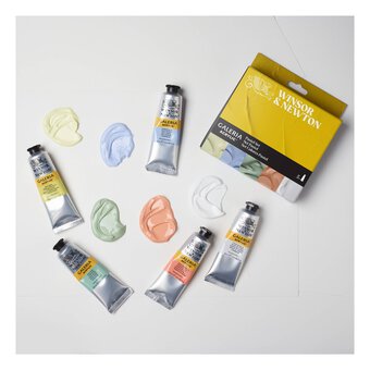 Winsor & Newton Galeria Pastel Acrylic Paint 60ml 5 Pack