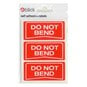 Blick Do Not Bend Labels 21 Pack image number 1