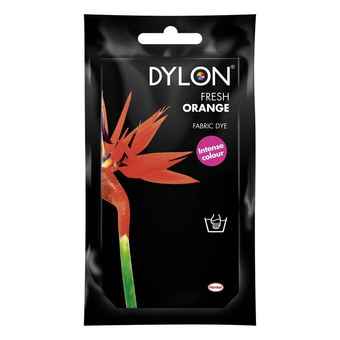 Dylon Fresh Orange Hand Wash Fabric Dye 50g