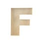 Wooden Fillable Letter F 22cm image number 3