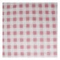 Baby Pink Check Winceyette Polycotton Fabric by the Metre image number 2