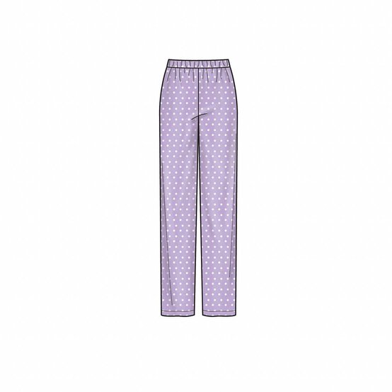 Simplicity Female Loungewear Sewing Pattern S9019 (S-XL) image number 4