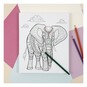 Elephant Colour-in Canvas image number 2