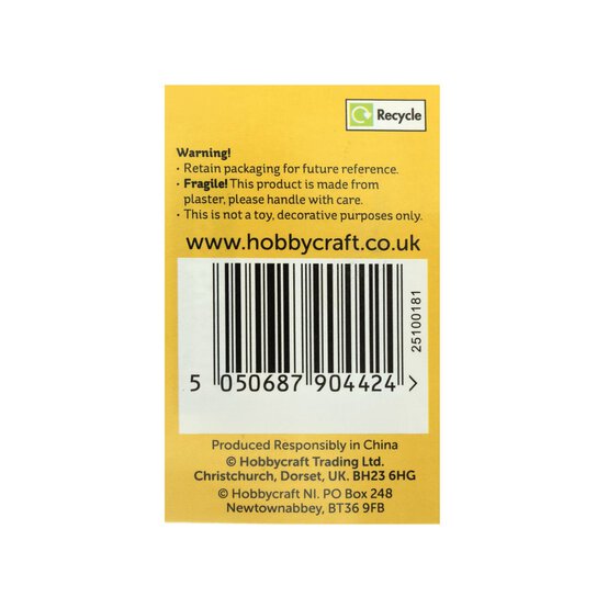 Hanging Plaster Carrot Decoration 11cm image number 5