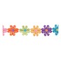 Multicolour 25mm Guipre Daisy Lace Trim by the Metre image number 1