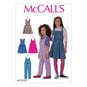 McCall’s Girls’ Overalls Sewing Pattern M7459 (7-14) image number 1