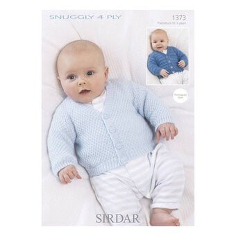Sirdar Snuggly 4 Ply Cardigans Pattern 1373