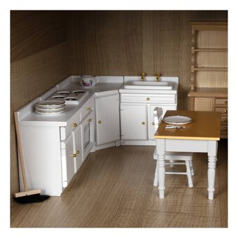Doll&rsquo;s House Kitchen Unit Set 3 Pieces