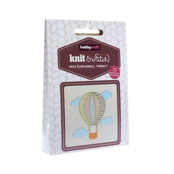 Mini Hot Air Balloon Cake Embroidery Kit