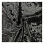 Black Crushed Spandex Velvet Fabric&nbsp;by the Metre image number 1