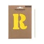Extra Large Gold Foil Letter R Balloon image number 3