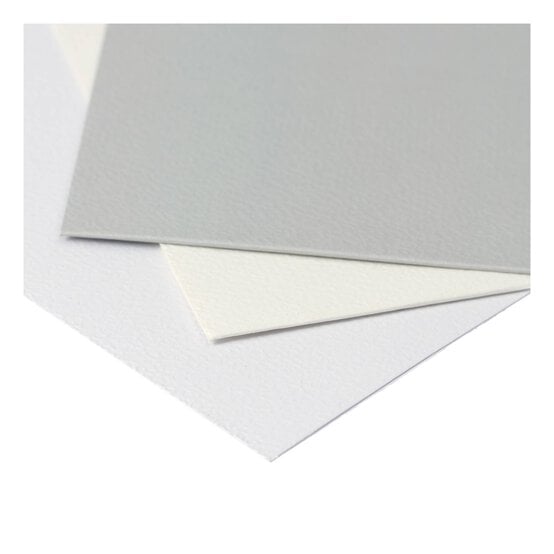 Neutral Hammered Cards and Envelopes 5 x 7 Inches 12 Pack  image number 3