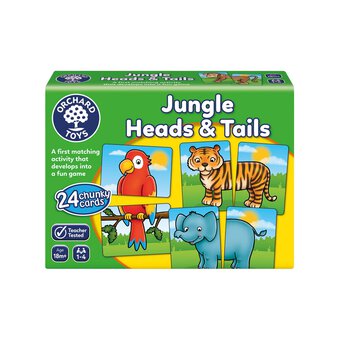 Orchard Toys Jungle Heads and Tails Game