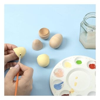 Fillable Wooden Eggs 3 Pack
