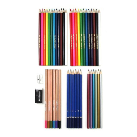 Mixed Pencil Set 44 Pack image number 1