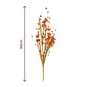 Red and Orange Wildflower Spray 66cm image number 5