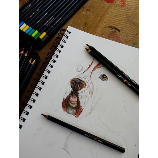 Uni-ball Posca Luxe Artist Pencils 6 Pack image number 6