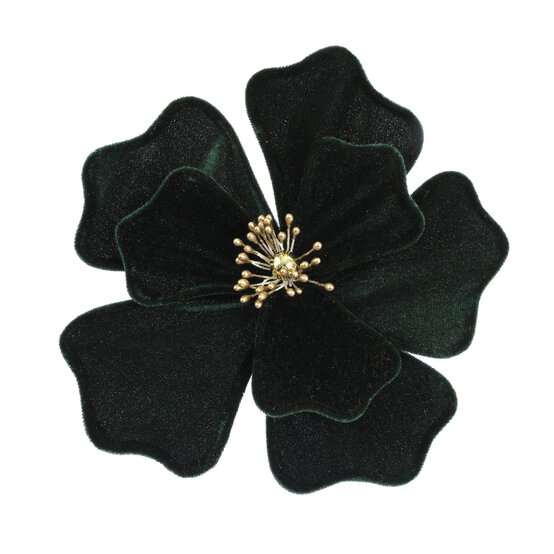 Green Flower Clip 18cm image number 1