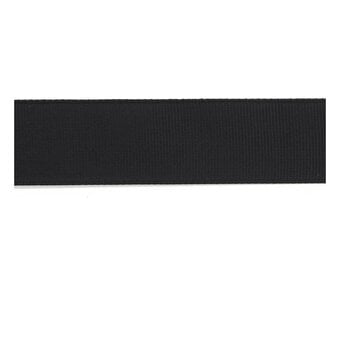 Black Grosgrain Ribbon 25mm x 5m