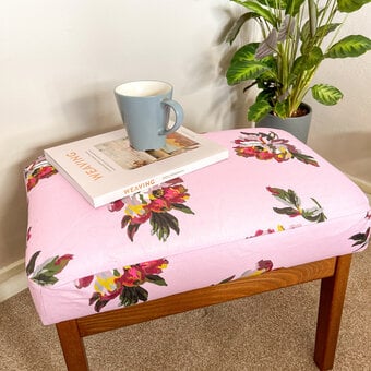 How to Reupholster a Footstool