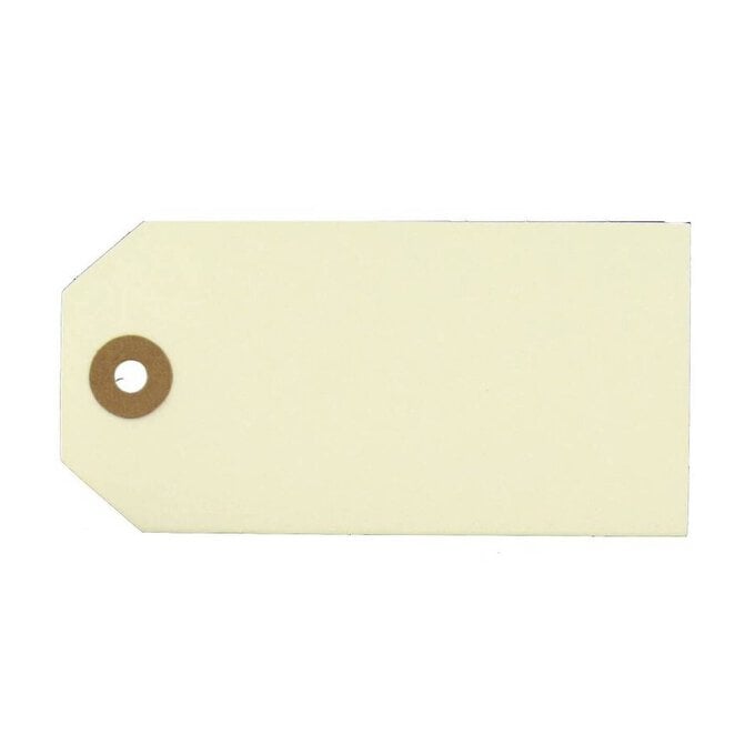 Ivory Gift Tags 11cm 30 Pack image number 1