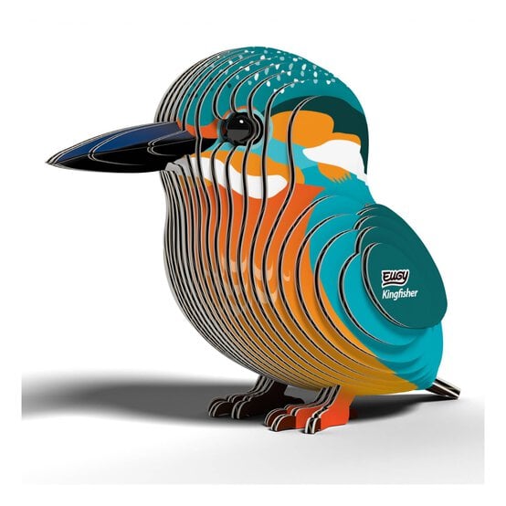 Eugy 3D Kingfisher Model image number 1