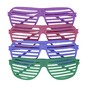 Neon Shutter Glasses 4 Pack image number 2