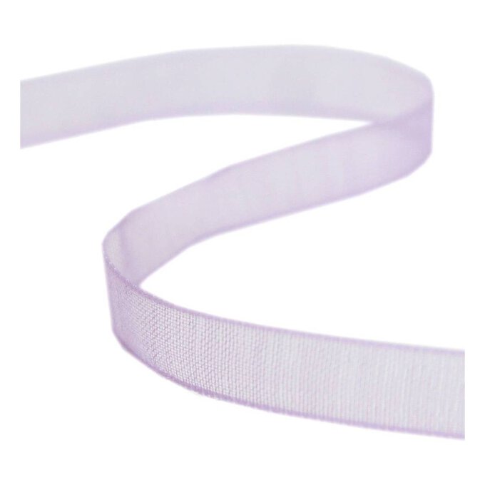Orchid Organdie Ribbon 6mm x 8m image number 1