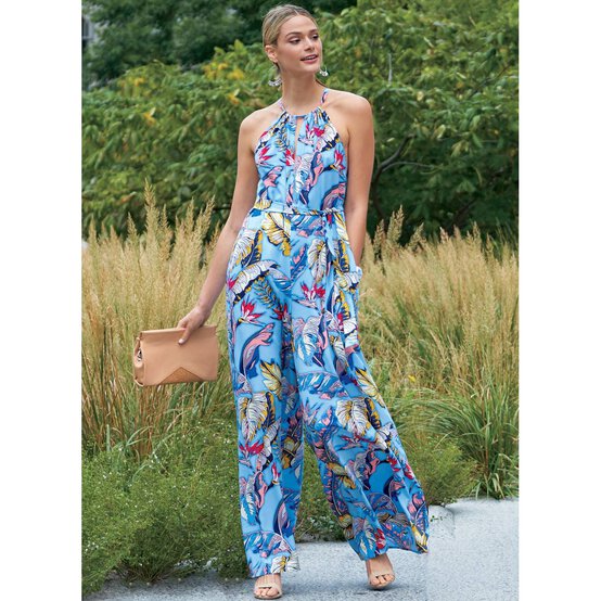 McCall&rsquo;s Women's Jumpsuit Sewing Pattern L-XL M8069 image number 5