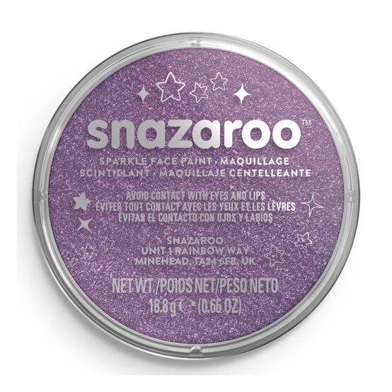 Snazaroo Lilac Sparkle Face Paint  image number 3