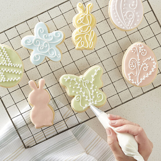 How to Make Easter Iced Biscuits image number 1