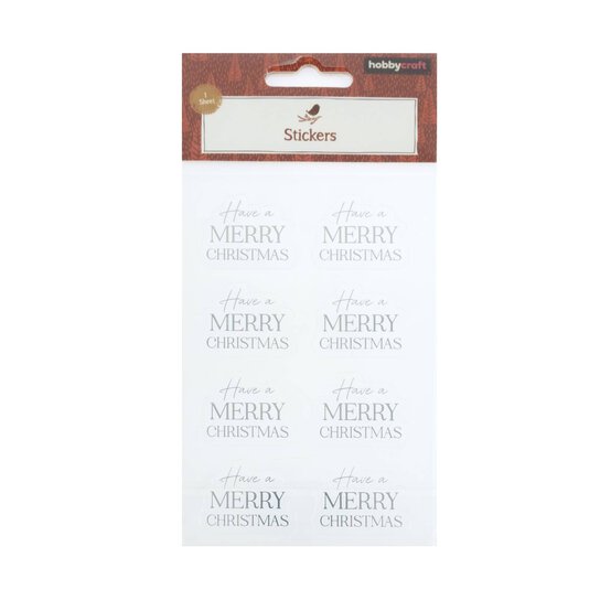 Have a Merry Christmas Foil Stickers image number 3