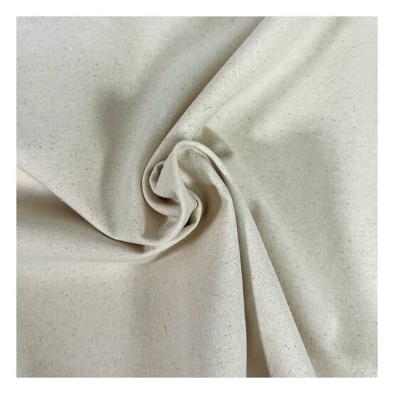 Natural Seed Cotton Homespun Fabric by the Metre image number 1