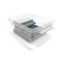 Clear White Storage Box 13 Litres image number 2