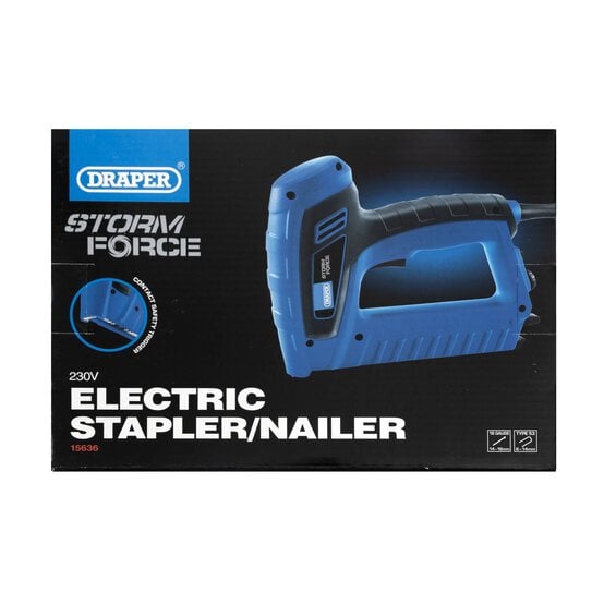Draper Storm Force Electric Stapler and Nailer 16mm image number 4