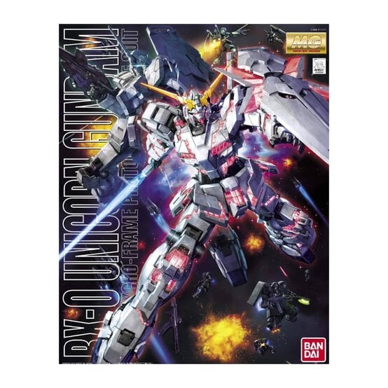 Gunpla MG RX-0 Unicorn Gundam (OVA Ver) Model Kit 1:100  image number 1