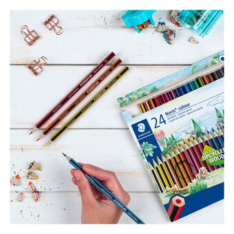 Staedtler Noris Club Colour Pencils Set Of 12 + 2 HB Pencils