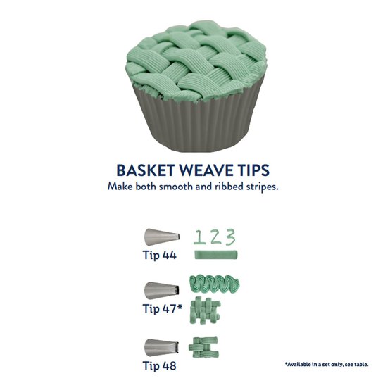 Whisk Basket Weave Tip No. 48 image number 6
